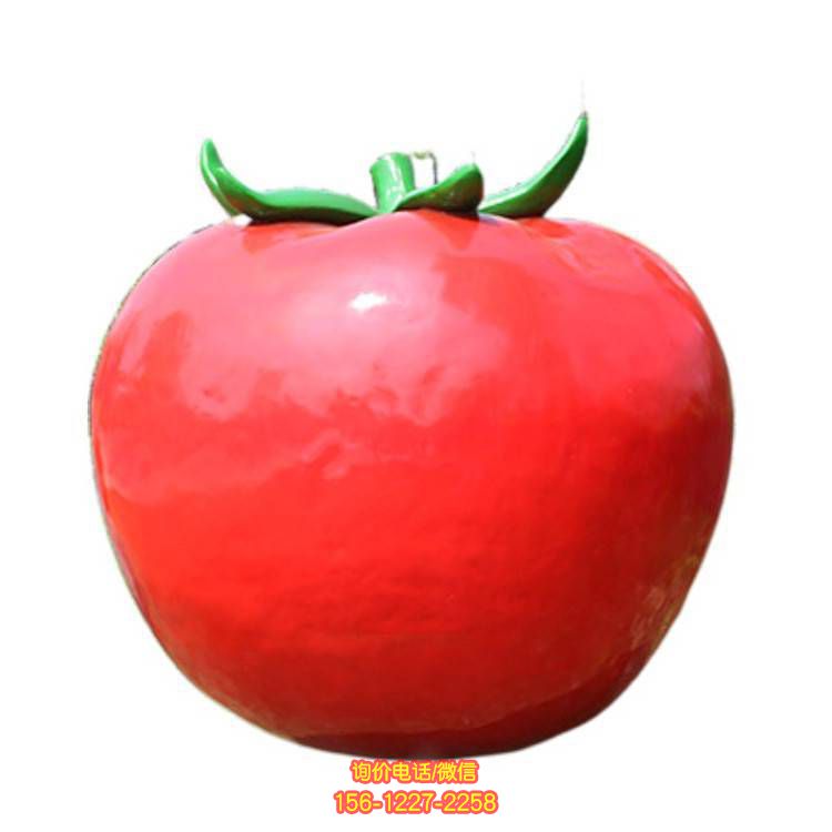 仿真西紅柿玻璃鋼雕塑：美觀可愛、安全可靠