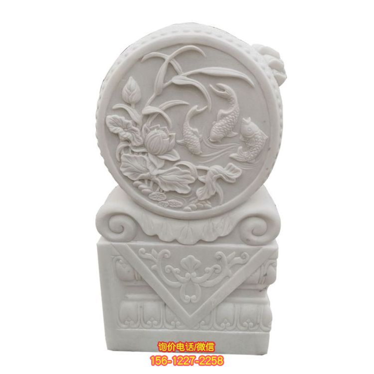 石雕浮雕雕塑，為庭院增添美感