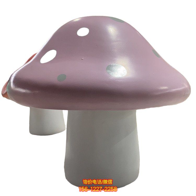 玻璃鋼蘑菇雕塑，為園林景觀帶來獨(dú)特美感