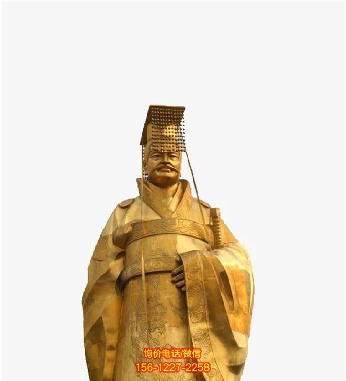 黃銅鑄造雕塑，為景區(qū)廣場增添靈性