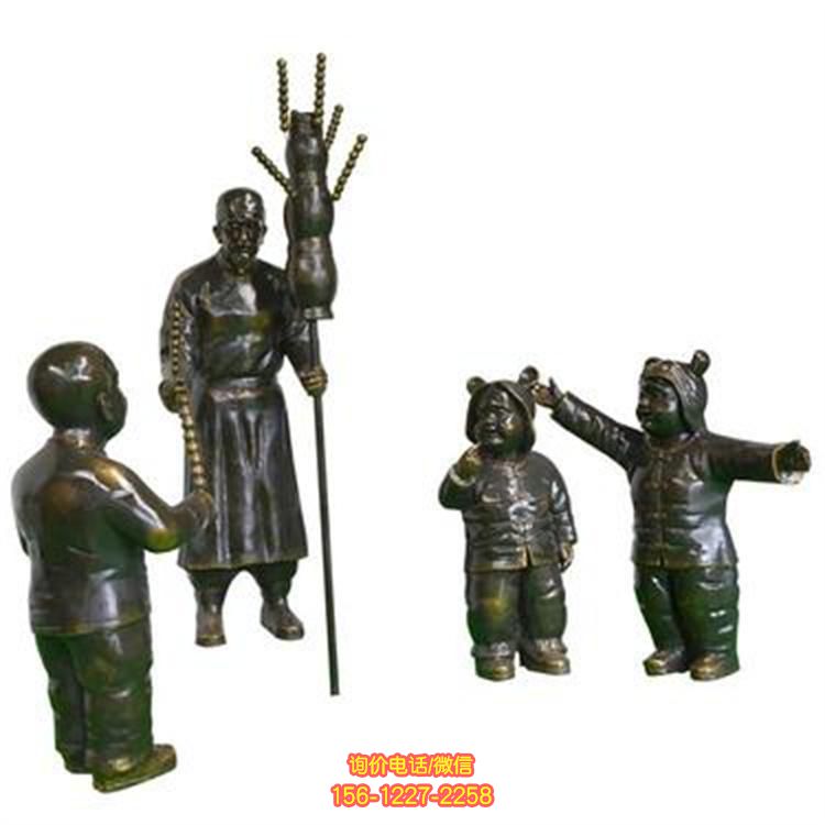 傳統民俗人物雕塑