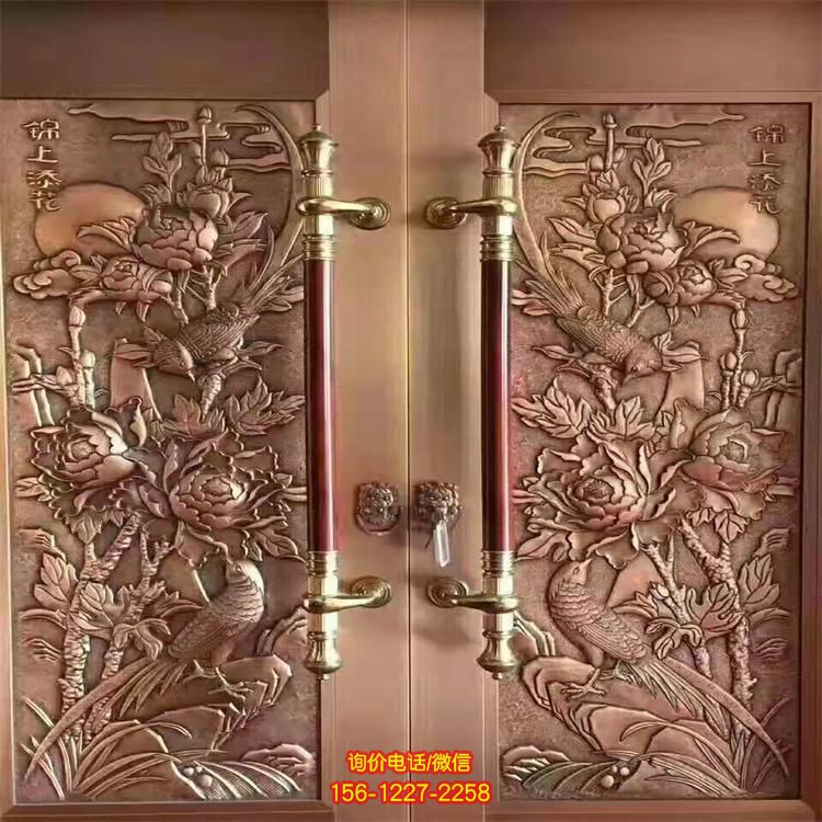 室內銅雕浮雕創意銅雕門雕塑