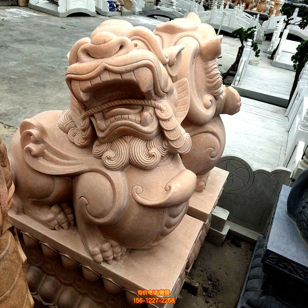 庭院別墅創意花崗巖石雕貔貅雕塑 庭院別墅創意花崗巖石雕貔貅雕塑
