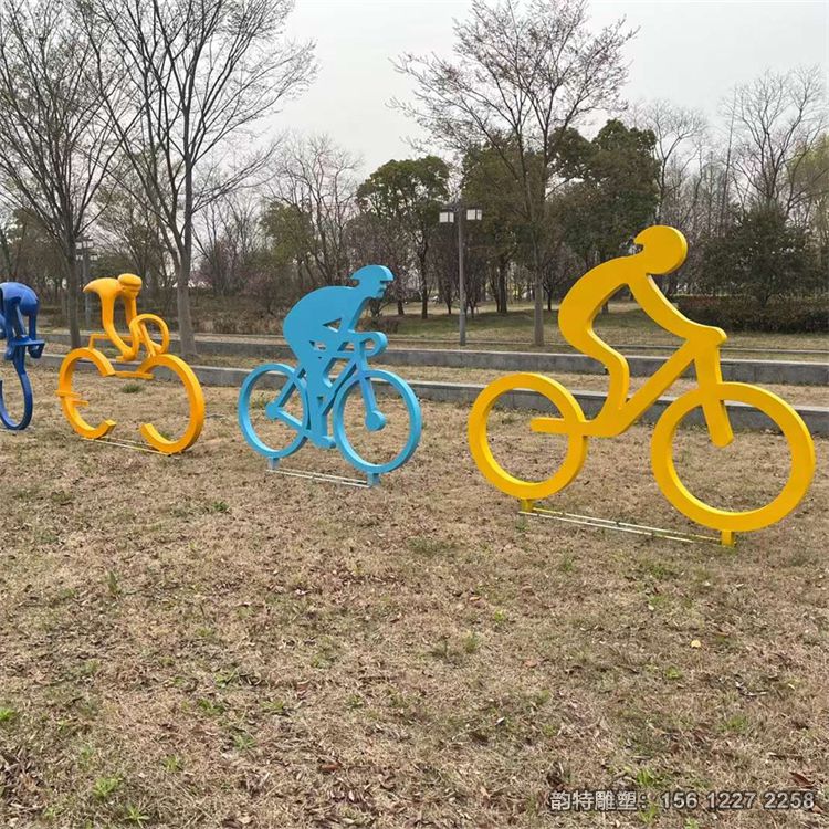 騎車(chē)雕塑21