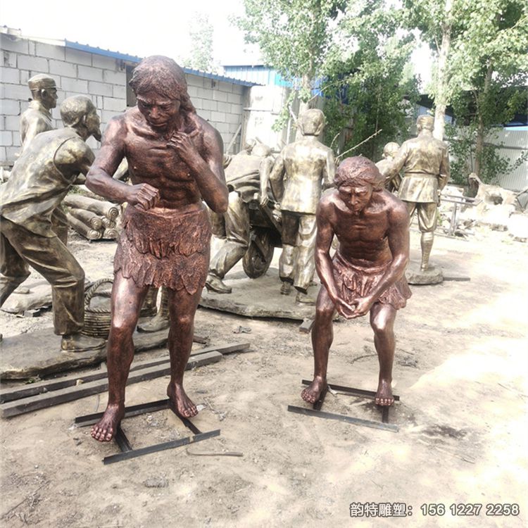 原始人雕塑02 原始人雕塑02