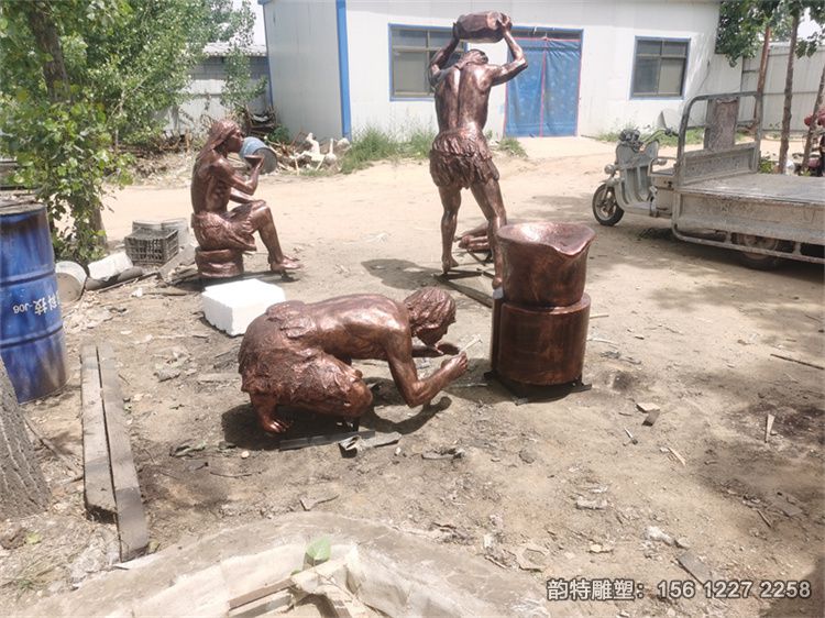 原始人雕塑04 原始人雕塑04